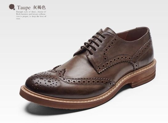 Ręcznie wypalone męskie buty skórzane, na zamówienie męskie, brązowe buty z sznurówkami.