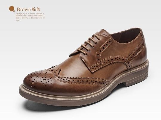 Ręcznie wypalone męskie buty skórzane, na zamówienie męskie, brązowe buty z sznurówkami.