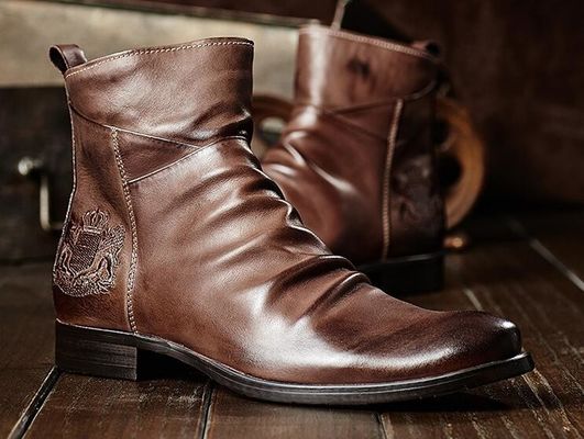 Mężczyźni buty z okolicznymi palcami
