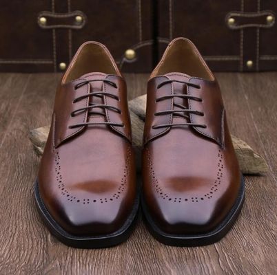 Kołowe palce męskie Łapki skórzane Skull Style Oxford Slip On Flats Buty na imprezę
