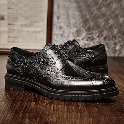 Komfortowe buty męskie, letnie, wytrzymałe, brązowe.