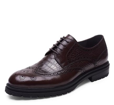 Komfortowe buty męskie, letnie, wytrzymałe, brązowe.