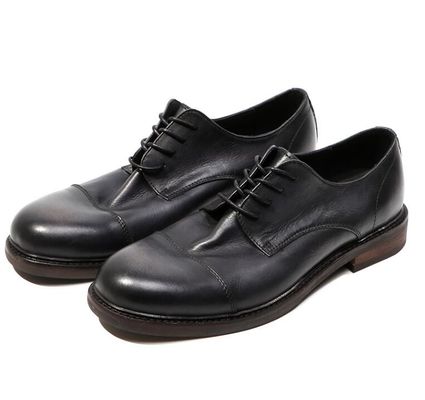 Męskie buty w kolorze byka, buty modne, buty męskie w kolorze brązowym, buty Oxford