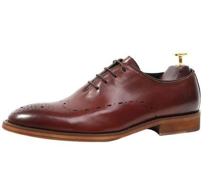Ręcznie wykonana Patent ślub męski skórzane sukienki buty Oxford Style z czarnymi pasami
