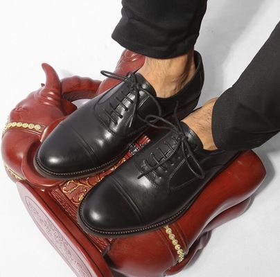 Oryginalne męskie buty z skóry z wygodnym designem palców