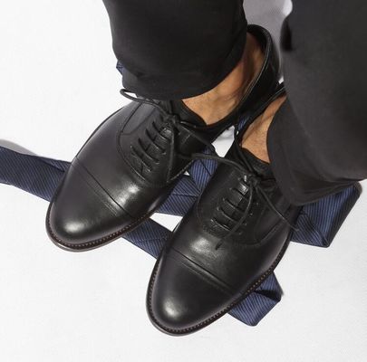 Oryginalne męskie buty z skóry z wygodnym designem palców