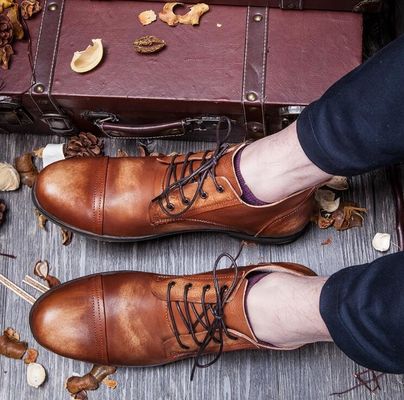 OEM męski Casual Sznurówki buty wygodne Oddychające płaskie buty do jazdy