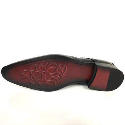 Chińskie hurtowe Oxfordy Włoski design Buty modne Fancy Men Oxford Dress Shoes Wedding Rubber