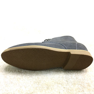 Wspaniały materiał z suedy, buty z wysokim topem, męskie buty z sznurówkami.