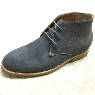 Wspaniały materiał z suedy, buty z wysokim topem, męskie buty z sznurówkami.