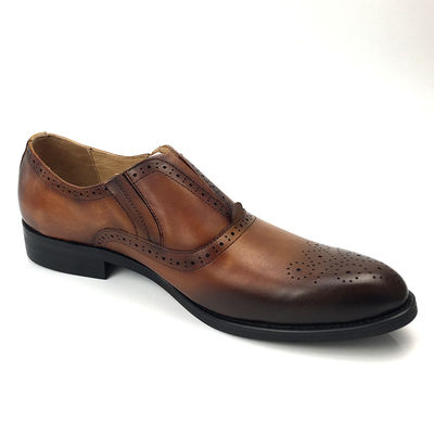 Włochy ręcznie wykonane skóry męskie buty do ubioru formalnego Oxford Buty biurowe