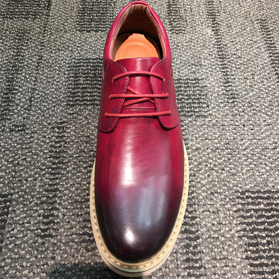 OEM męskie skórzane buty, klasyczne męskie buty Oxford dla czterech sezonów