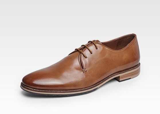 Goodyear Custom ręcznie wykonane Oxford męskie skórzane buty z czterema kolorami