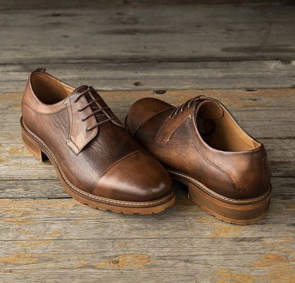 Mężczyźni Business Casual Dress Mężczyźni Buty skórzane Plus - rozmiar 45 46 47