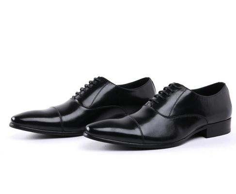 Oxford Army Ceremonial Red Leather Oficer Wojskowy Mężczyźni Buty 39-45#