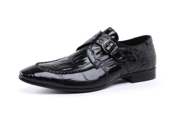 Ręcznie wykonane jaskrawe skóry Brogues Formalne brązowe buty biznesowe do wieczornej imprezy