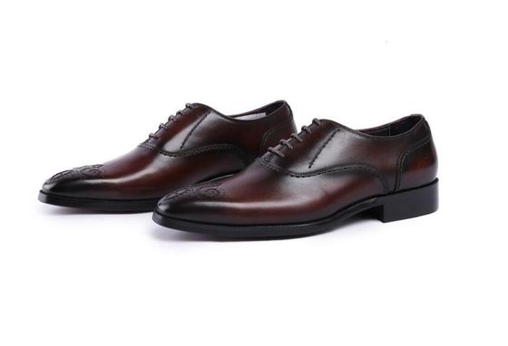 Prawdziwe buty z sukienki, ręcznie wykonane buty Goodyear