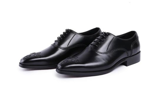 Prawdziwe buty z sukienki, ręcznie wykonane buty Goodyear