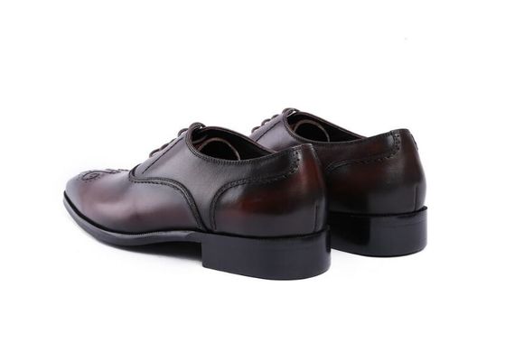 Prawdziwe buty z sukienki, ręcznie wykonane buty Goodyear