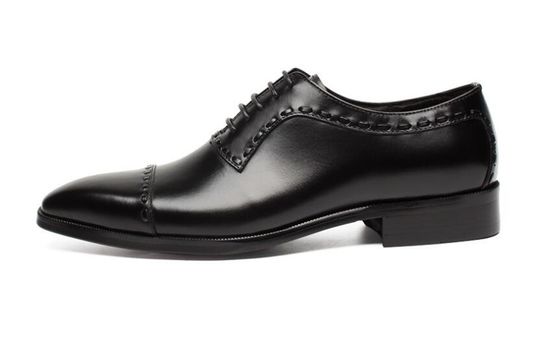 Skóra Wiosna / Jesień męska suknia ślubna obuwie męskie moda Goodyear podeszwy Oxford