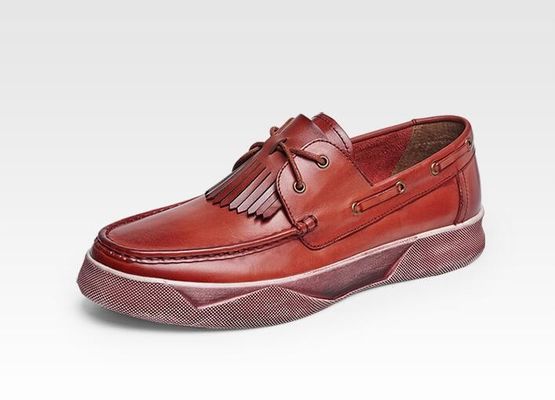 Retro Casual Mężczyźni Buty płaskie Custom Mężczyźni Skóra