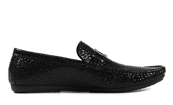 Alligator Prawdziwa skóra męska Casual Loafers Outdoor Mens PU Loafers