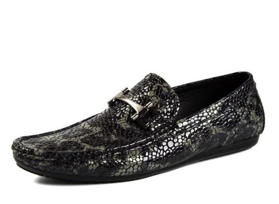 Alligator Prawdziwa skóra męska Casual Loafers Outdoor Mens PU Loafers