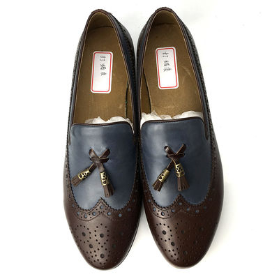 Męskie skórzane mokasinki Buty / Męskie Casual Loafers Prawdziwa skóra górna