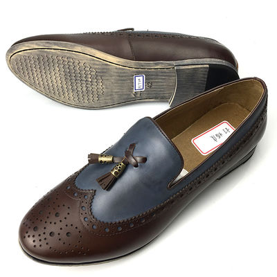 Męskie skórzane mokasinki Buty / Męskie Casual Loafers Prawdziwa skóra górna