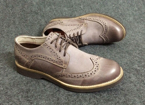 OEM Oxford Style męskie buty biznesowe, prawdziwe skóry sznurówki, buty Derby