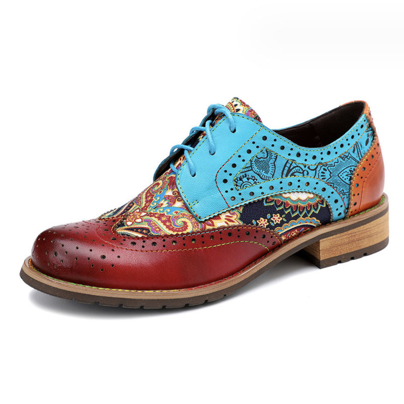 Styl brytyjski Buty Oxford Buty damskie Buty skórzane