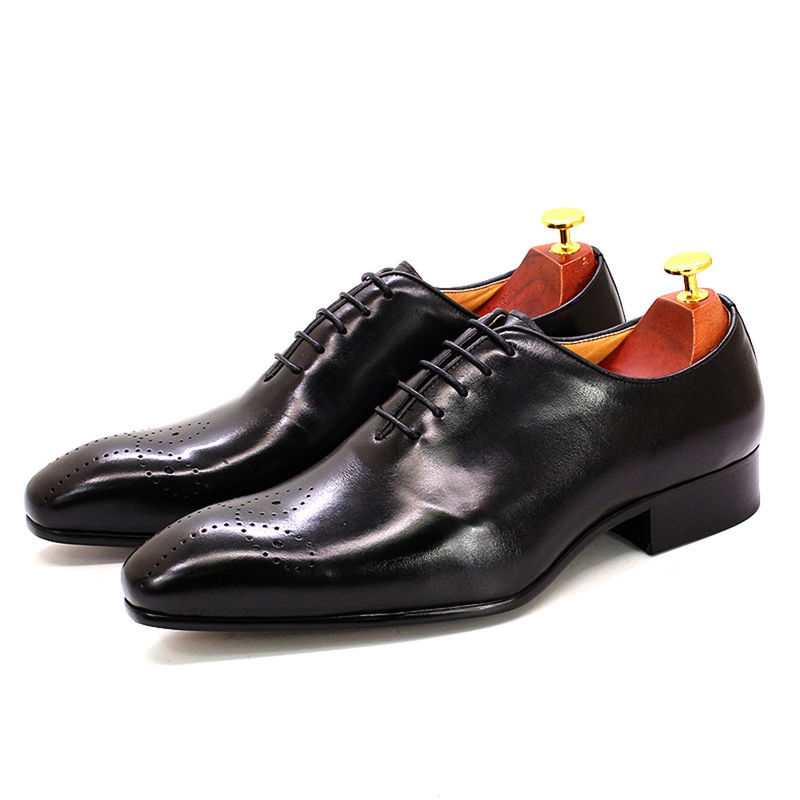 Retro Vintage męska skóra buty, męska skóra sznurówki do butów Brogue