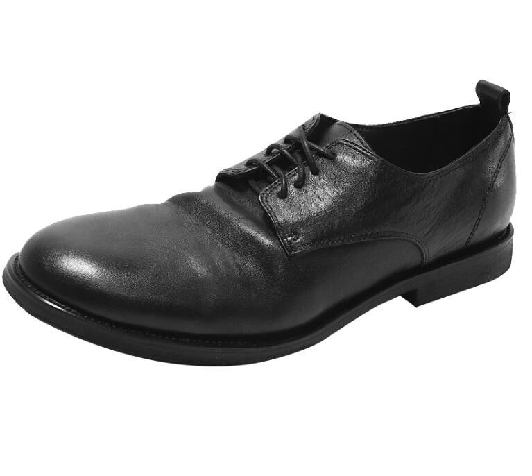 Luksusowe męskie buty business męskie buty skórzane czarne / brązowe rozmiar 38 - 46